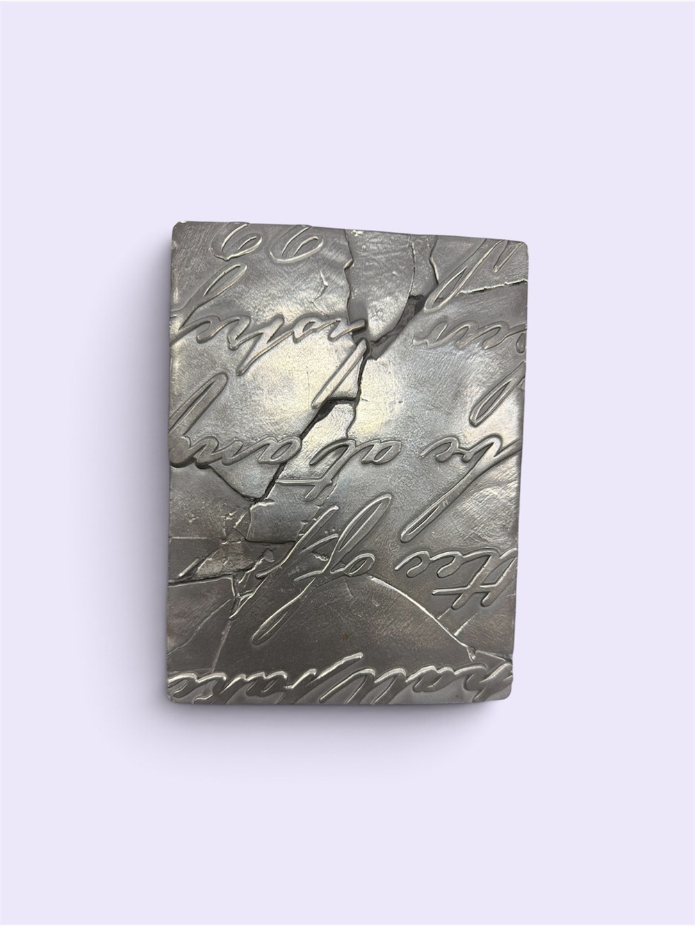 Sid Dickens Script Alchemy Collection Nickel Finish Retired